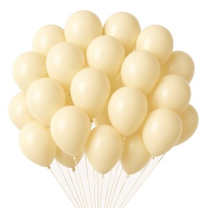 GLOBOLANDIA GLOBOS PASTEL AMARILLO 10" x 50u